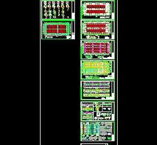 某门钢结构厂房工程施工图免费下载 钢结构